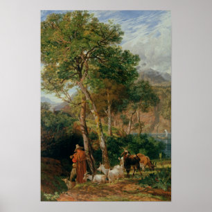 Poster Les rivages du lac Lecco
