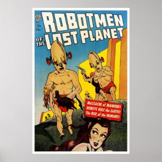 Poster Les robots de la planète perdue #1 (1952)