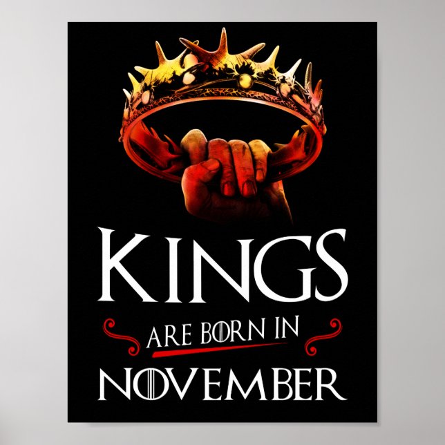 Poster Les Rois Sont Nés En Novembre (Devant)