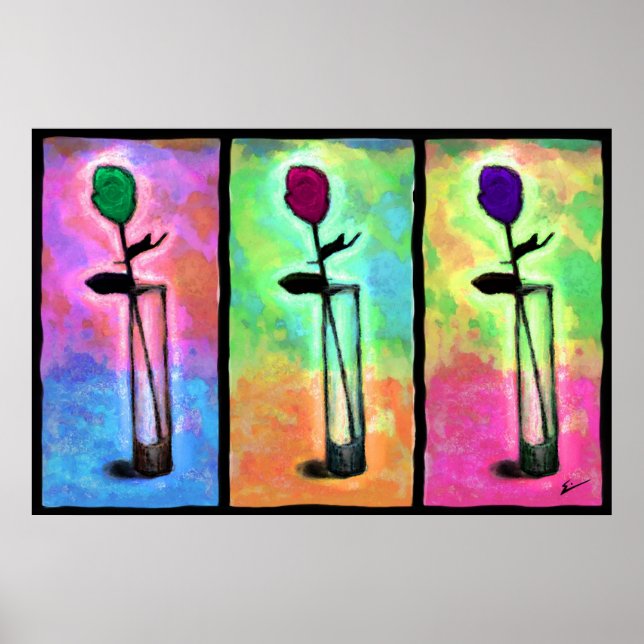 Poster Les roses sont rouges (Devant)