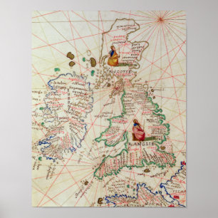 Poster Les royaumes d'Angleterre et d'Ecosse