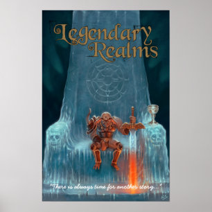 Poster Les royaumes légendaires - au-delà de la colonne v