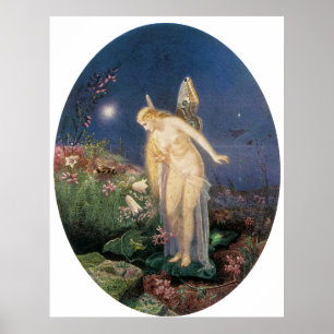 Poster Les sacs de miel volent des abeilles humbles