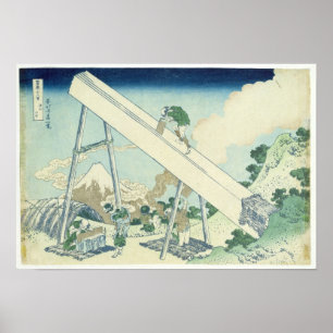 Poster Les scieurs, 1729