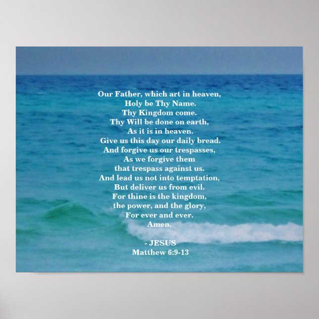 POSTER LES SEIGNEUR PRIENT (Devant)