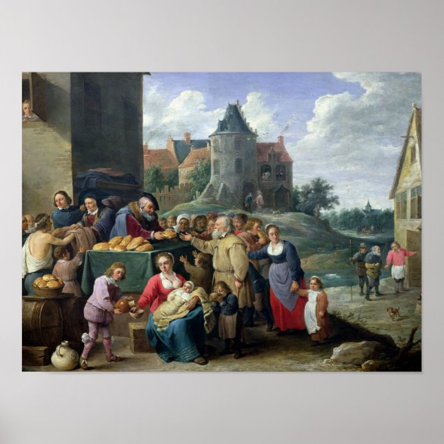 Poster Les sept actes de miséricorde (Devant)