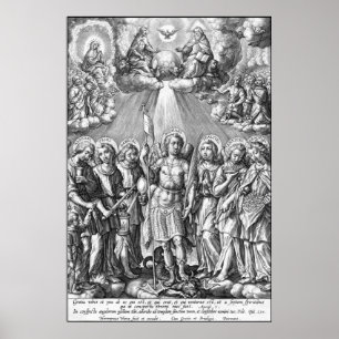 Poster Les Sept Archanges (M 034; Gravure)