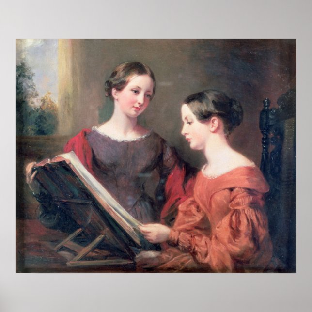 Poster Les Soeurs, 1839 (Devant)