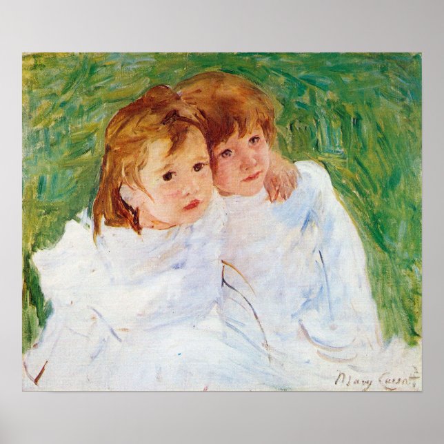 Poster Les soeurs de Mary Stevenson Cassatt (Devant)