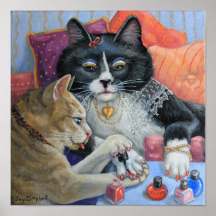 Poster Les soeurs de minou "de substance de soeur" font