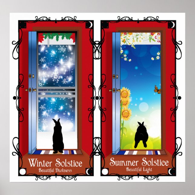 POSTER LES SOLSTICES (Devant)