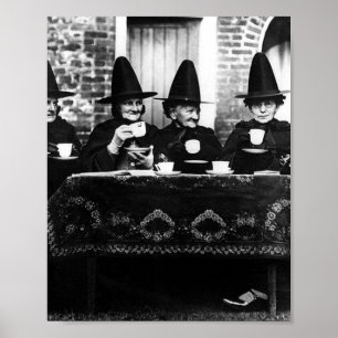 Poster Les sorcières galloises - Tea Party Vintage