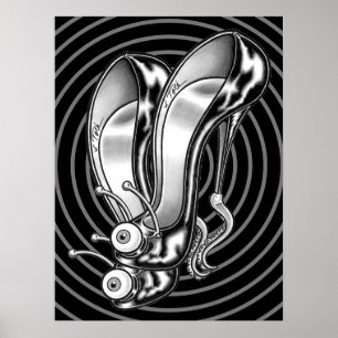 Poster Les Stilettoïdes de compagnie de Vana DeVinyl™