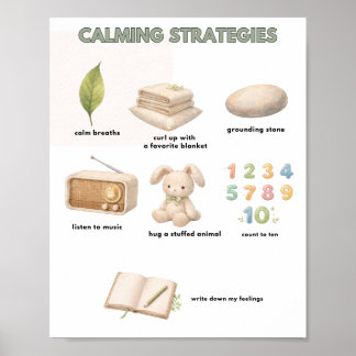 Poster Les stratégies apaisantes de The Quiet Grove