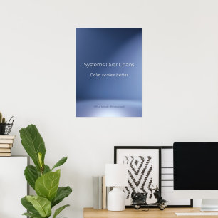 POSTER LES SYSTÈMES SUR LE CHAOS