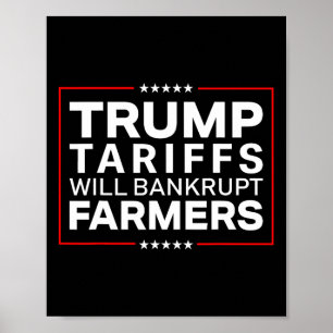 Poster Les Tarifs Trump Seront Des Manifestations De Ferm