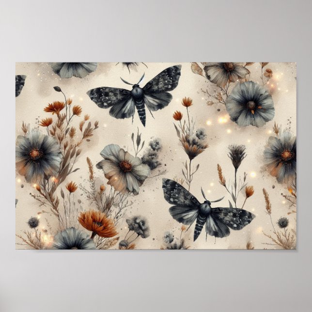 Poster "Les teintes du vol : le secret d’un papillon" - C (Devant)