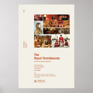 Poster Les tenenbaumes royaux