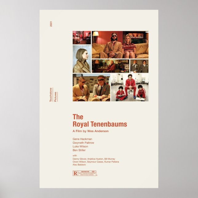 Poster Les tenenbaumes royaux (Devant)