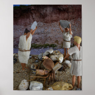 Poster Les terrains de chasse.