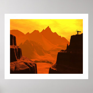 Poster Les terres dévastées