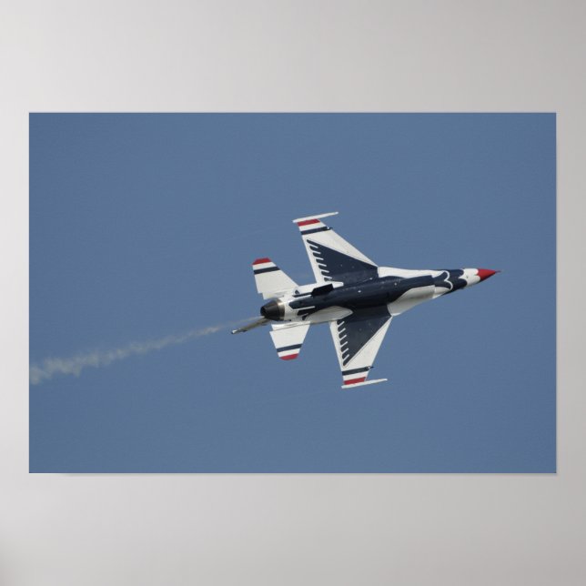 Poster Les Thunderbirds de l'armée de l'air américaine (Devant)
