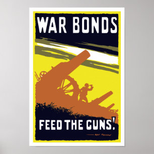 Poster Les titres d'emprunt de guerre alimentent les