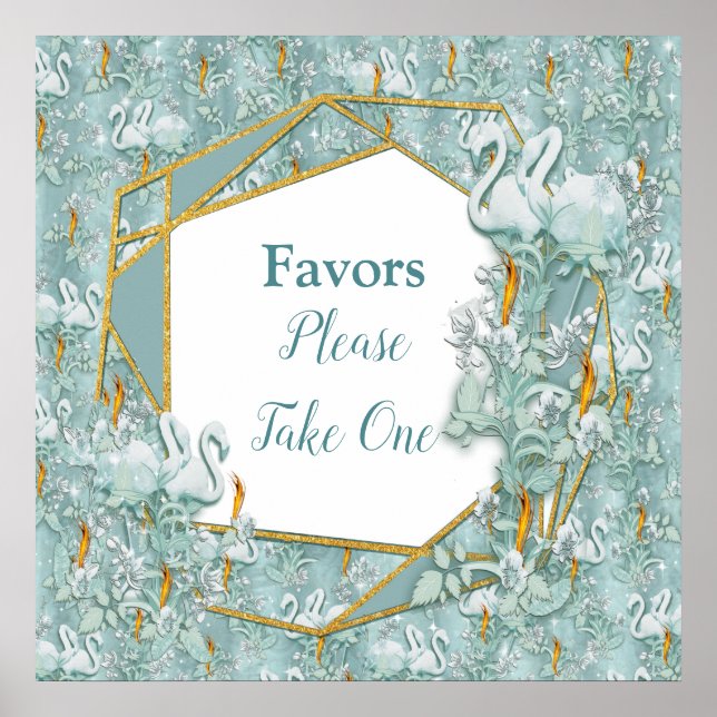 Poster Les tons pastel doux de Sage Green (Devant)