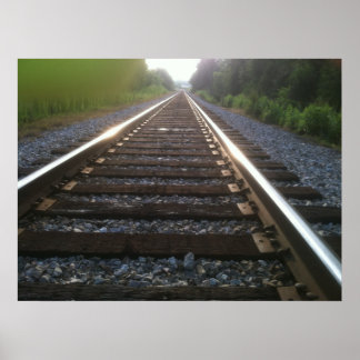 Poster Les traces
