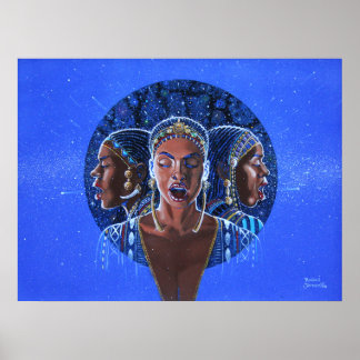 Poster Les Trois Grâces - Foi, Espoir et Charité