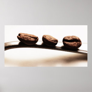 Poster Les Trois Grains de Café
