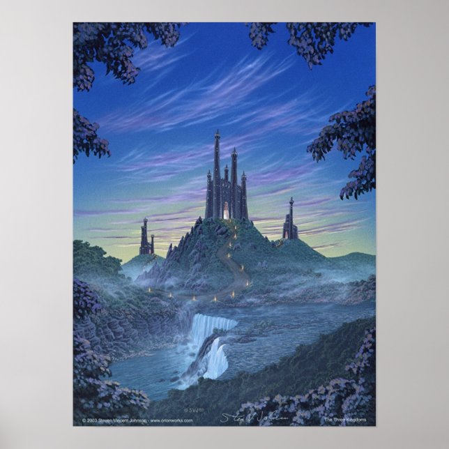 Poster Les trois royaumes (Devant)