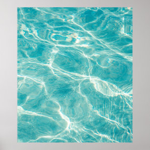 Poster les vagues de la mer