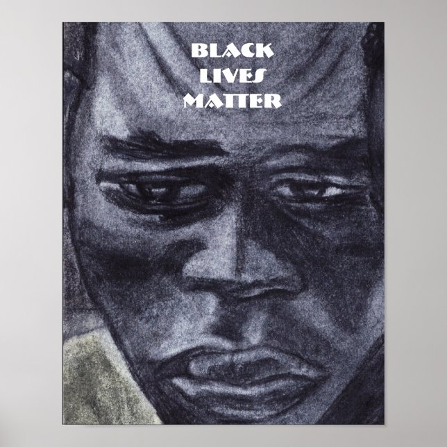 POSTER LES VIES NOIRES IMPORTENT NEGRO (Devant)