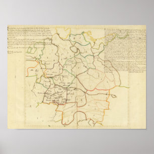 Poster Les villes allemandes