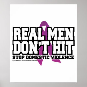 Poster Les vrais hommes ne frappent pas