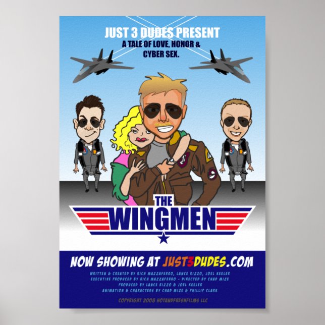 Poster Les Wingmen (Devant)