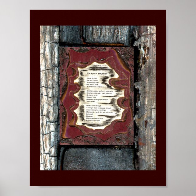 Poster Les yeux de mon père (Devant)