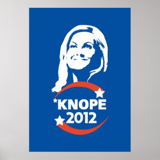 Poster Leslie Knope, conseillère municipale