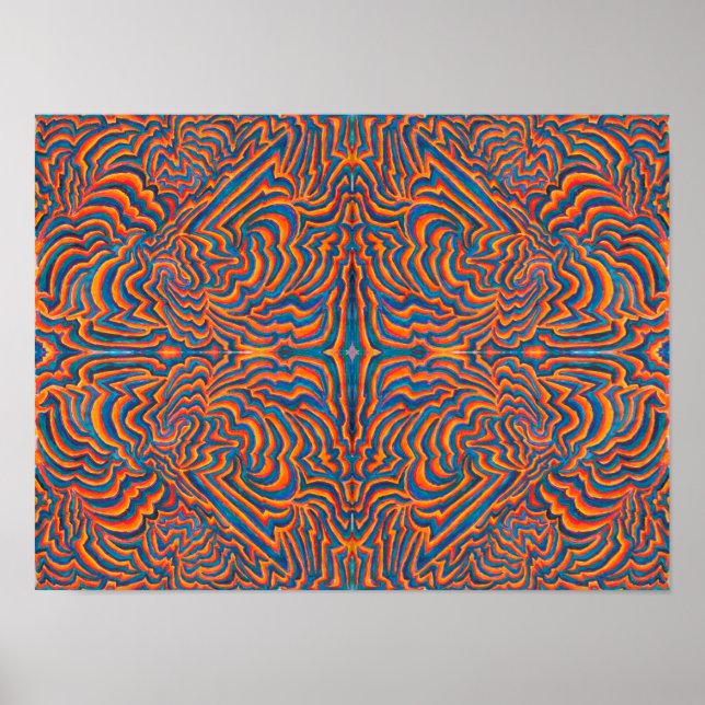 Poster L'espace entre le monde et la terre (Devant)