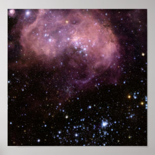 Poster L'espace infrarouge de nuage de Magellanic