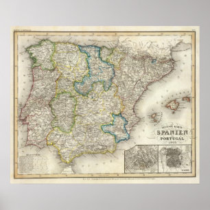 Poster L'Espagne, Portugal 3
