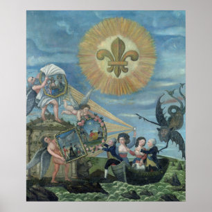 Poster L'espoir du bonheur consacré à la nation