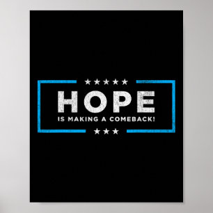 Poster L'Espoir Fait Un Retour Kamala Harris Wheimer 20