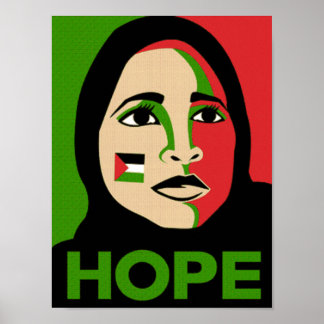 Poster L'espoir pour la Palestine