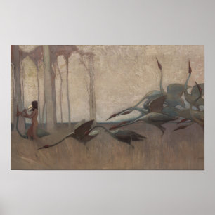 Poster L'Esprit des Plaines Sydney Long Mythologie