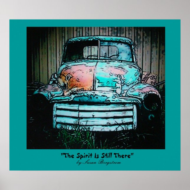 Poster "L'Esprit est toujours là", par Susan... (Devant)
