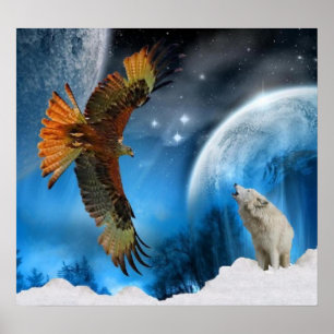 Poster L'esprit guide l'affiche