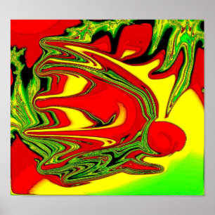 Poster L'esprit indien dort art
