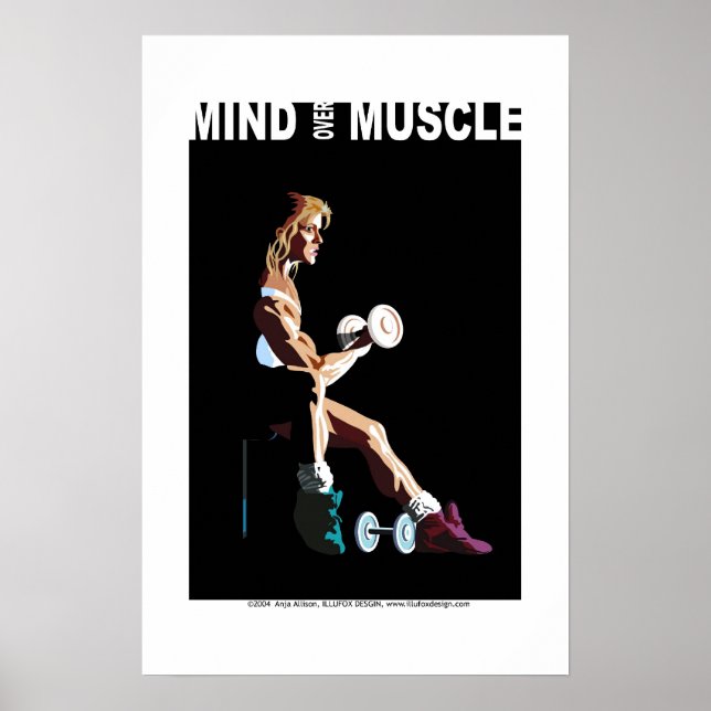 Poster L'esprit sur le muscle (Devant)